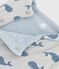 Wendbare Baby-Weste aus Baumwolle mit Walmotiv CO2/ ADRIATIC