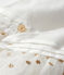 Baby-Kleid für Mädchen weiss MARSHMALLOW/gelb OR