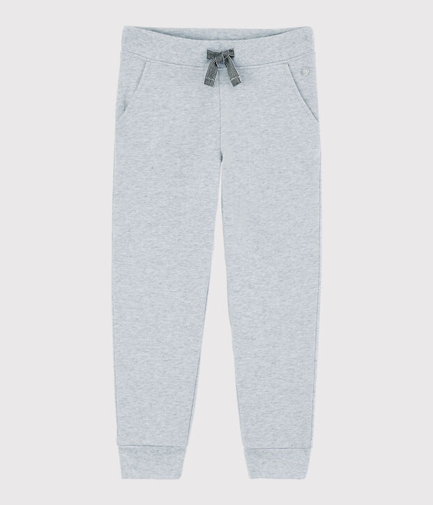 Kinder-Jogginghose aus Molton f&uuml;r Jungen grau