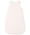 Strampler aus Rippstrick weiss MARSHMALLOW/rosa GROSEILLER