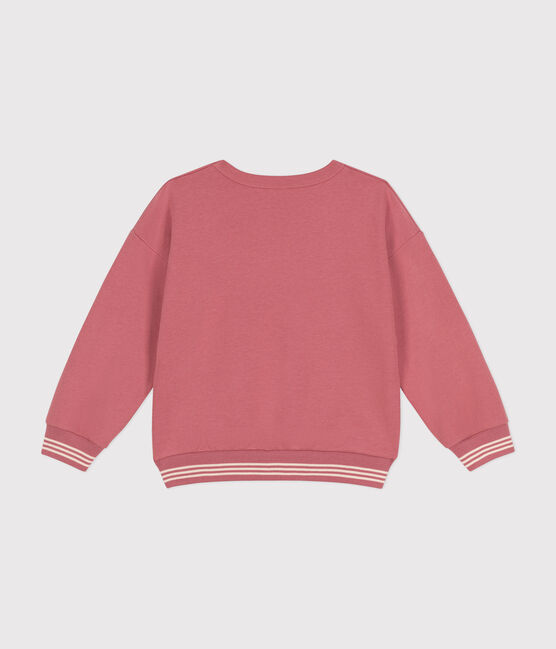 Kinder-Sweatshirt aus Molton für Mädchen und Jungen rosa ROSEWOOD