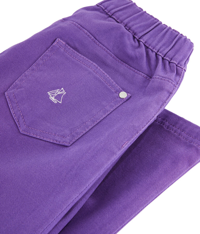 Slim Fit Stretch-Jeans f&uuml;r M&auml;dchen violett