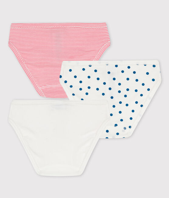 3er-Set Slips aus Baumwolle für Mädchen variante 1
