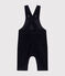 Baby-Latzhose aus Cord blau SMOKING