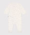 Strampler aus Nicki weiss MARSHMALLOW/weiss MULTICO