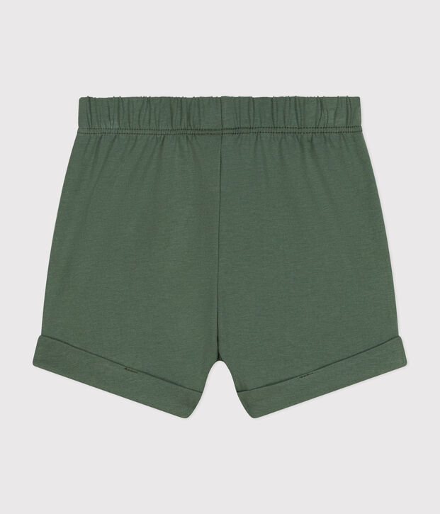 Baby-Shorts aus leichtem Jerseystoff gr&uuml;n