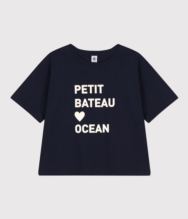 Weites Damen-T-Shirt LE BOXY aus Baumwolle SMOKING