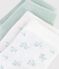 2 Paar Baby-Socken aus Baumwolle mit Blumenmuster variante 1