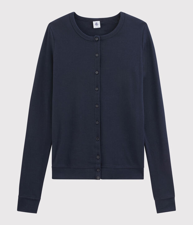 Klassischer Baumwoll-Cardigan f&uuml;r Damen SMOKING