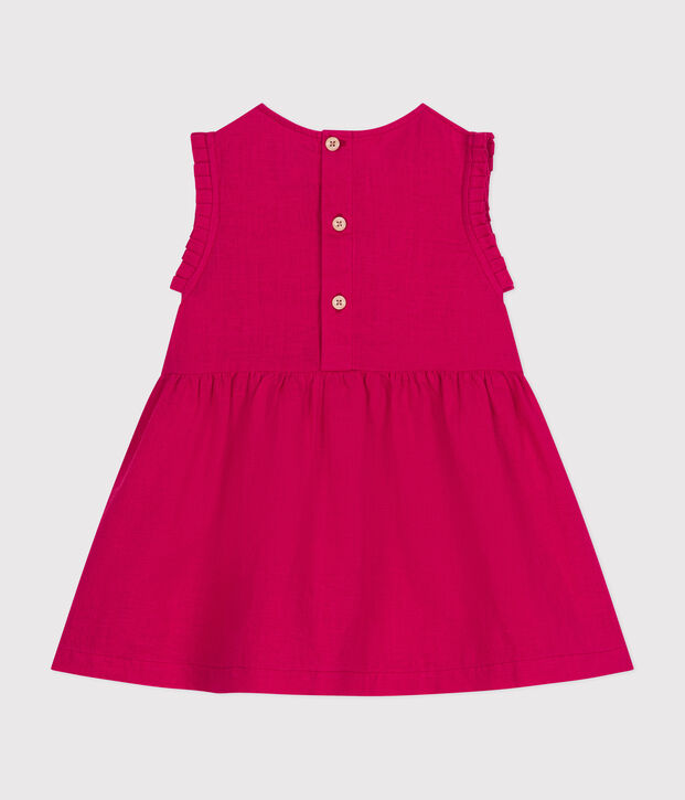 &Auml;rmelloses Babykleid aus Leinen DELHI