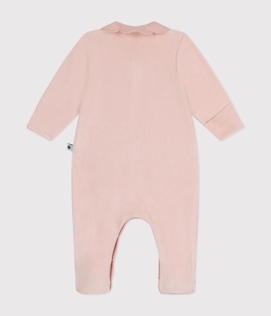 Strampler aus Nicki rosa SALINE
