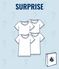 Überraschungsset mit 4 kurzärmeligen T-Shirts für Jungen variante 1
