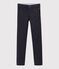 Kinderhose aus Baumwoll-Gabardine in Slim Fit-Passform für Jungen blau SMOKING