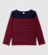 Klassisches Baumwoll-Marineshirt Damen