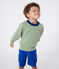 Kinder Cargo-Bermuda aus Baumwolle blau SURF