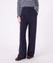 Damen-Hose aus Baumwolle blau SMOKING
