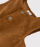 Baby-Overall aus Cord braun CUIVRE