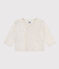 Baby-Cardigan aus gestepptem Doppeljersey beige MONTELIMAR CHINE