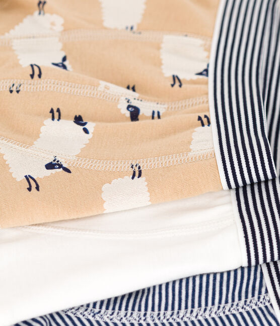 3er-Set Boxershorts aus Baumwolle mit Schafmotiv für Jungen variante 1