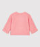 Baby-Cardigan aus Wolle und Baumwolle rosa CHARME