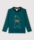 Langärmeliges Kinder-T-Shirt aus Baumwolle für Jungen