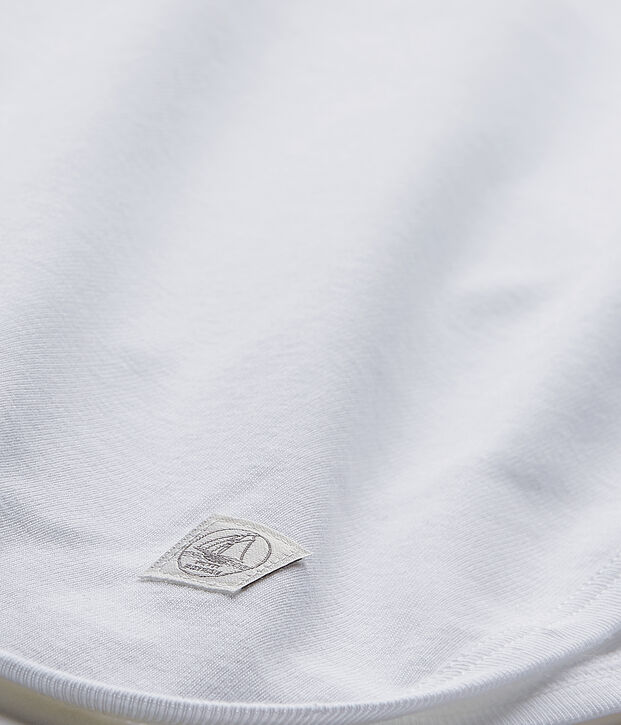 Unisex-Baby-Decke weiss