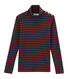einfarbiger damen-unterziehpullover