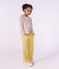 Kinder-Cardigan aus Baumwolle mit Blumenmuster weiss/vielfarbig