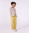 Kinder-Cardigan aus Baumwolle mit Blumenmuster weiss/vielfarbig
