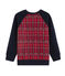 Sweatshirt für Jungen rot TERKUIT/blau SMOKING/ BELUGA