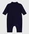 Langer Baby-Overall aus einfarbiger Baumwolle im Tankwart-Stil SOIR