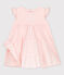 Ärmelloses Babykleid aus Popeline rosa FLEUR