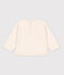 Baby-Sweatshirt aus Baumwolle naturfarben AVALANCHE