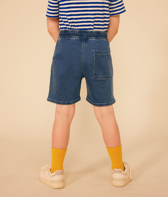 Kinder-Shorts aus Denim für Jungen blau BLEU DELAVE