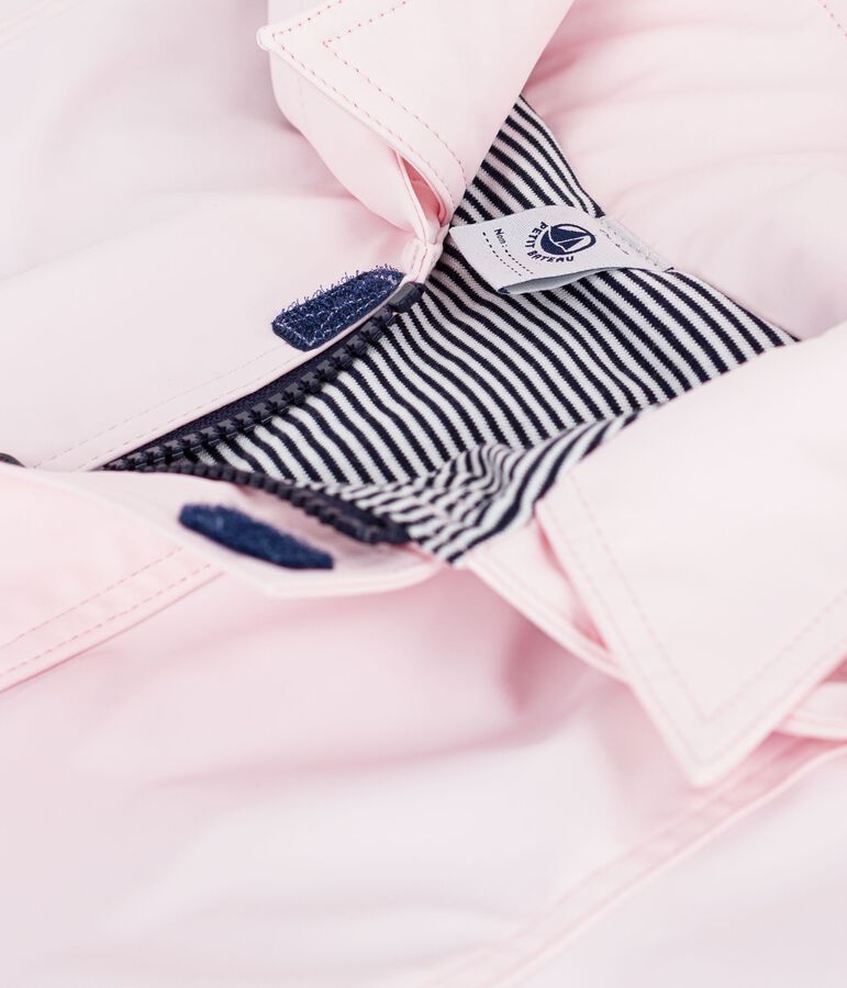 Ikonische Baby-Regenjacke rosa