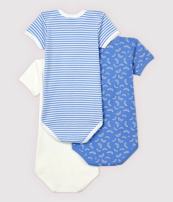 3er-Set kurzärmelige Baby-Bodys mit Zitronen-Motiv variante 1