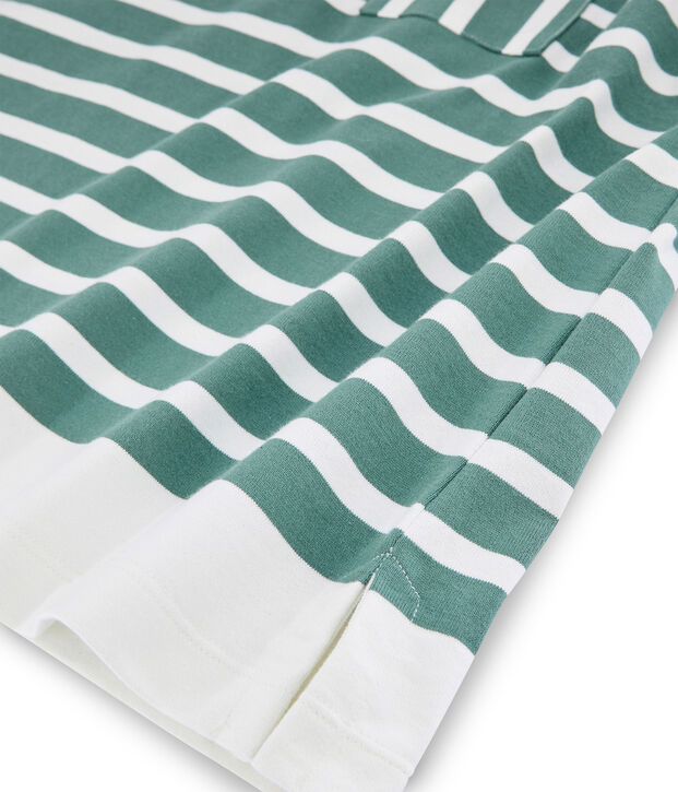Streifenshirt Damen gr&uuml;n/weiss