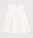 Ärmelloses Babykleid aus Popeline