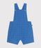 Kurze Baby-Latzhose aus englischer Spitze blau GAULOISE