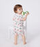 2er-Set Baby-Kurzoverall aus Baumwolle mit Blumenmotiv variante 1