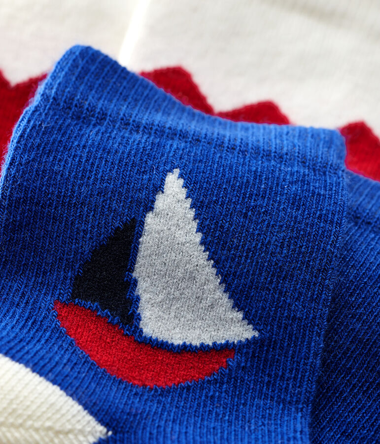 2er-Set Babysocken mit Motiv f&uuml;r Jungen vielfarbig