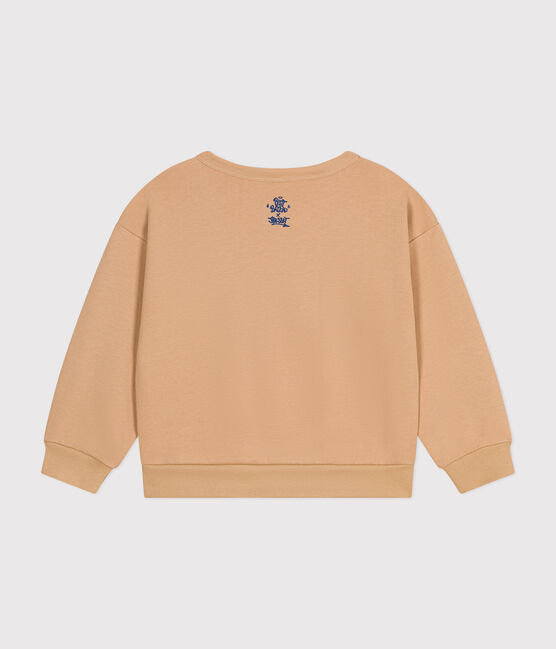 Kinder-Sweatshirt aus Molton beige TOURONE