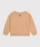 Kinder-Sweatshirt aus Molton beige TOURONE