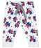 Bedruckte Baby MädchenHose weiss MARSHMALLOW/weiss MULTICO