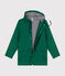Ikonische Regenjacke für Damen und Herren grün JARDIN