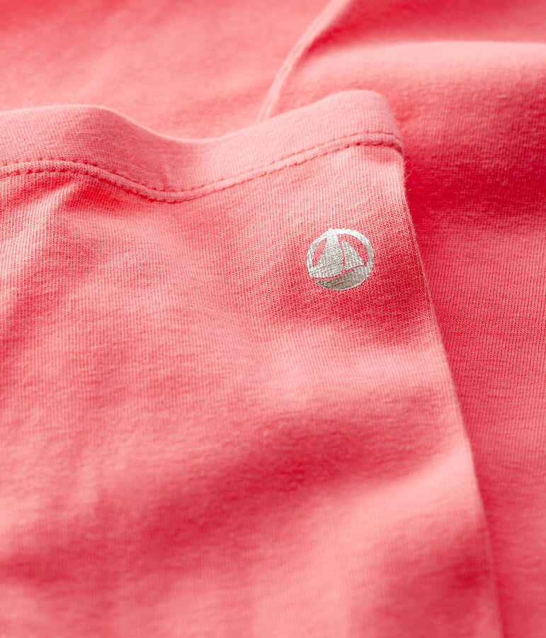 Kinder-Leggings aus Jersey-Elasthan f&uuml;r M&auml;dchen orange PEACHY