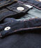 Mädchen-Hose aus Raw Denim blau JEAN