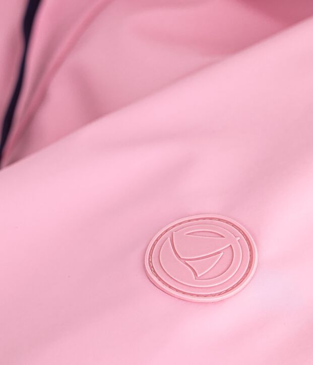 Ikonische Regenjacke Damen/Herren rosa