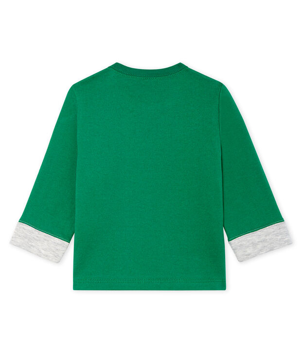 Lang&auml;rmeliges Baby-T-Shirt f&uuml;r Jungen gr&uuml;n
