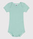 Kurzärmeliger Baby-Body aus Baumwolle mit Print